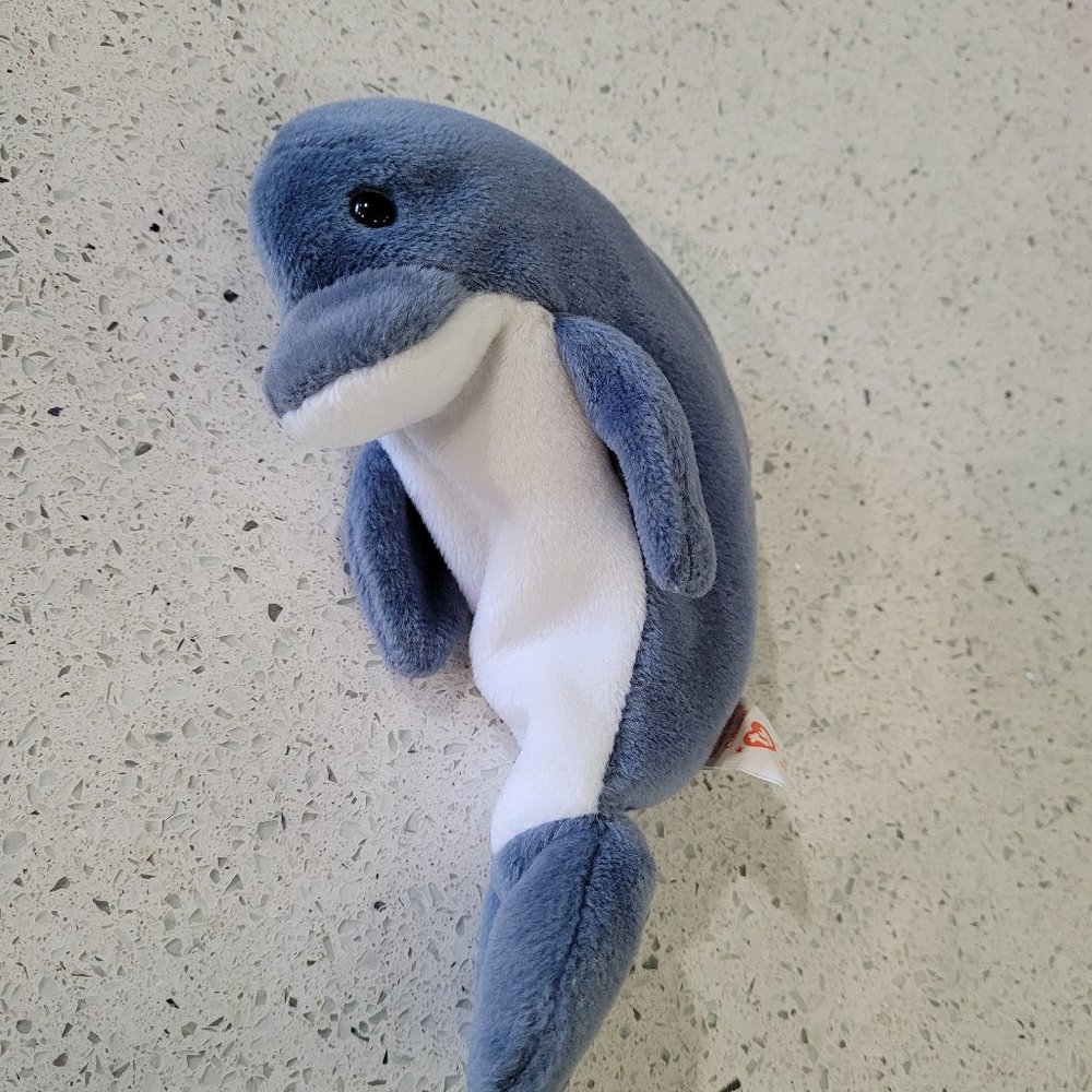 Echo Beanie Baby Dolphin